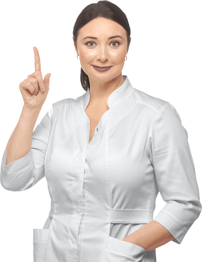 woman-in-a-medical-white-coat-on-a-white-background